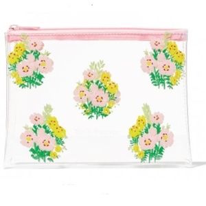 Clear Bouquets cosmetic case